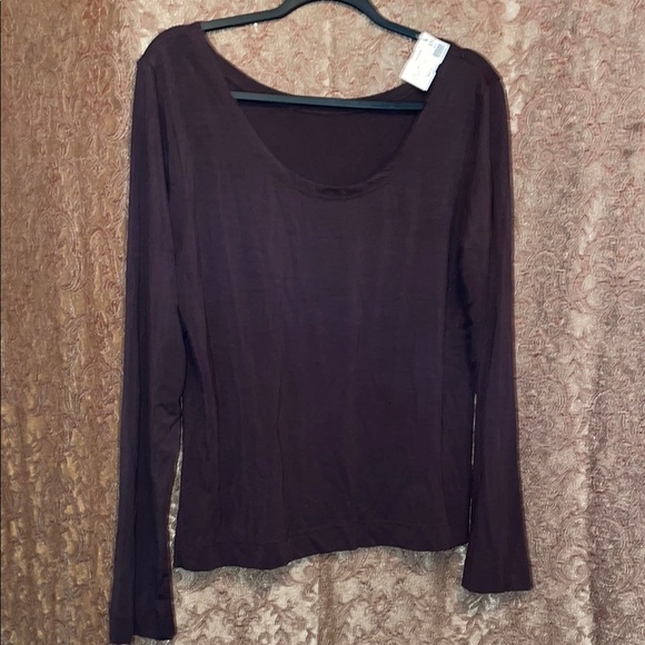 ART FASHION Tops - NWT Elegant Brown Women's Top.  Size XXL